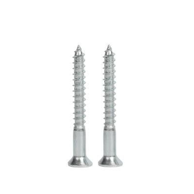 China Factory Hex Flange Wood Screw Flat Head Wood Screw Zinc Plated