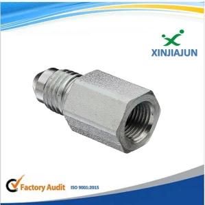 Chinese Factory Hydraulic &amp; Pneumatic Hose Fitting One Piece Pipe Fittings Sand Blasted Surface Part