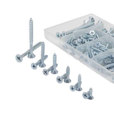 Wood Screw Kit Box Screw Set Carbon Steel