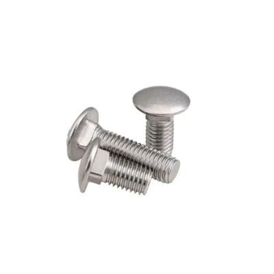 China Supplier Bolts High Quality Mushroom Head Carriage Bolt SS304 SS316 DIN603