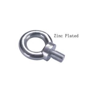 High Quality High Polished Stainless Steel AISI304 AISI316 DIN580 Lifting Metric Eye Bolts