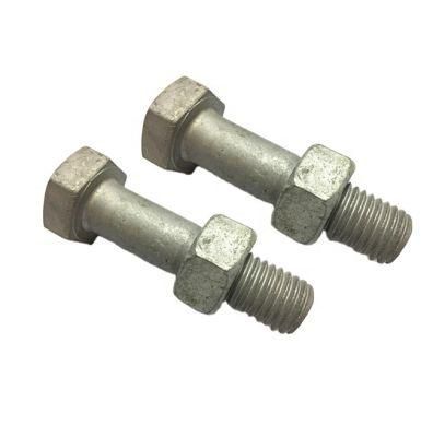 8.8 Grade Hot DIP Galvanized Steel Bolts Half Thread Full Thread Unc Unf M6 M8 M10 Hex Head Bolt