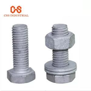 High Tensile Fastener Hex Bolt and Nut Fast Delivery Made in China