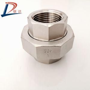Stainless Steel Female Thread Hexagonal Type Union