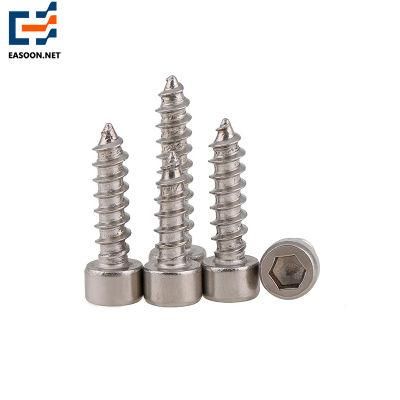 M5 Hexagon Socket Countersunk Cup Head Self Tapping Screws Stainless Steel SS316 A2-70 Cup Head Hex Socket Screw Hexagon Socket Screw
