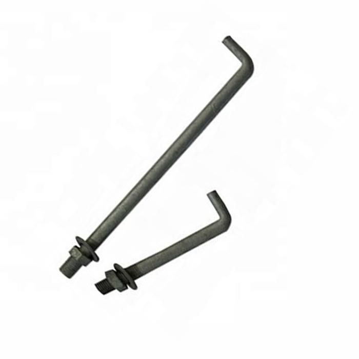 High Strength Hook Bolts J Bolts, Fastener Hook Bolt, M4/M6/M8