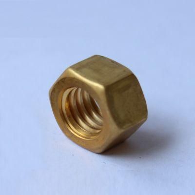 High Quality Brass Stock Fastener Hex Nut