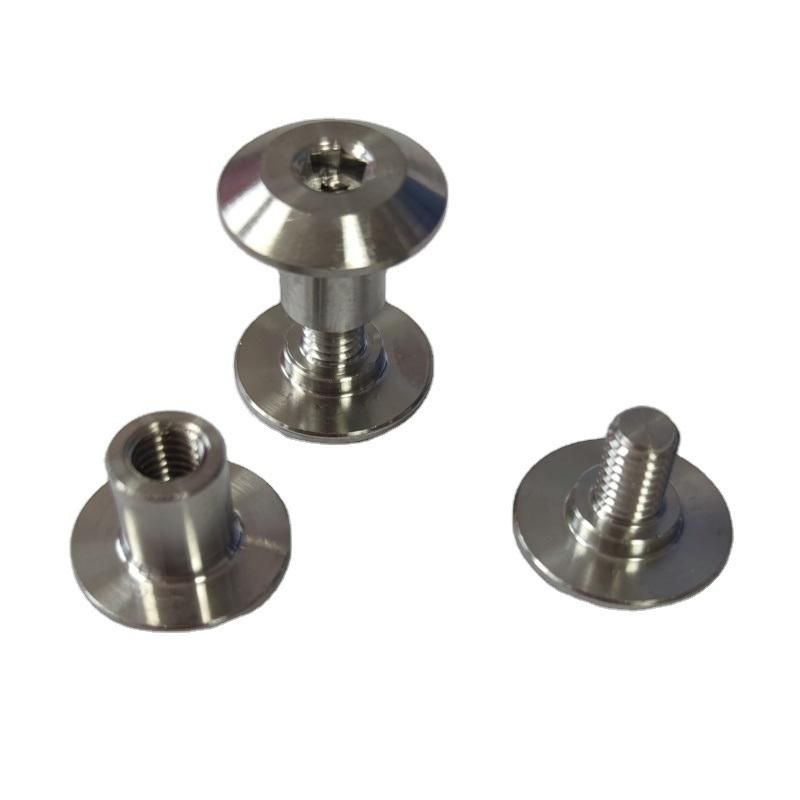 Stainless Steel Male and Female Screws Blinding Screw Album Screws with Slotted Head