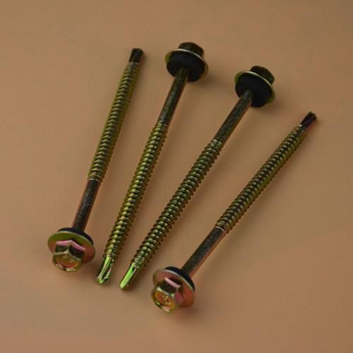 Special Screw Machine Screw with Cup Washer Color Zinc