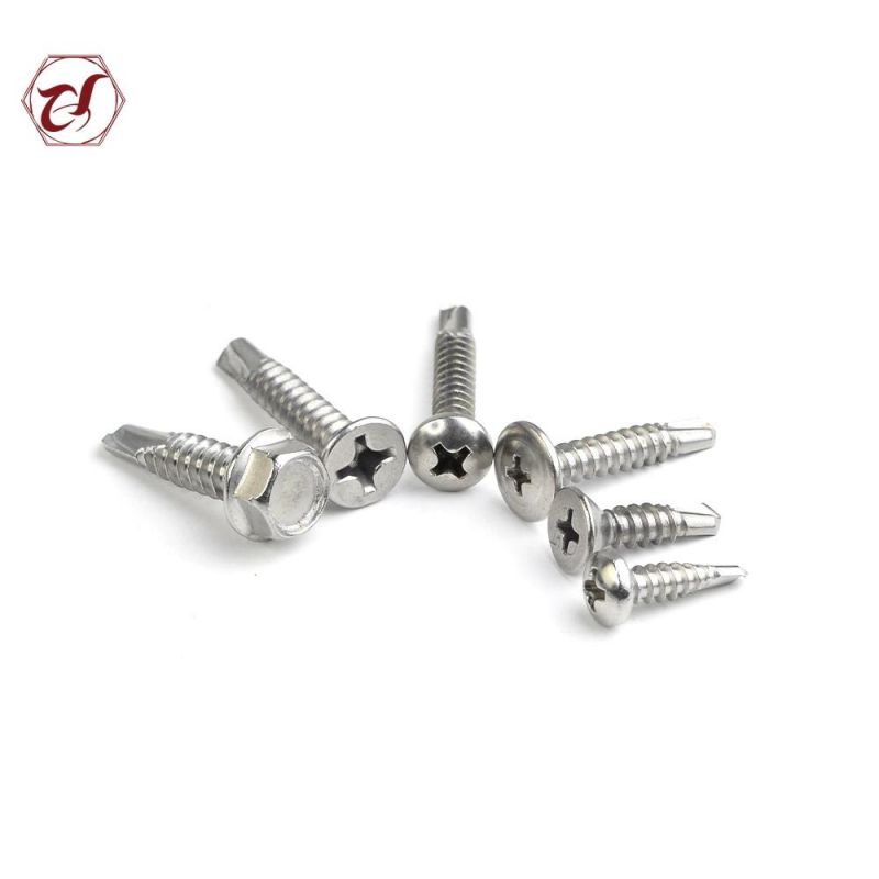 304 Stainless Steel SS316L DIN7981 Pan Head Screw