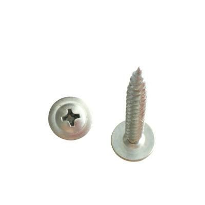 Phillips Wafer Head Self Tapping Screw Zinc Plated Full Threaded