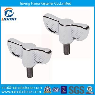China Customized Stainless Steel Butterfly Bolt with Polishing