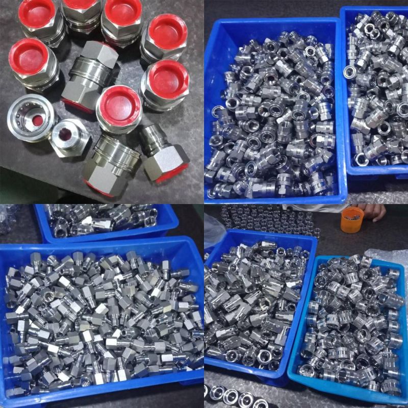 NAIWO Ball Locking High Flow Fluid Hydraulic Quick Coupling Stainless Coupler
