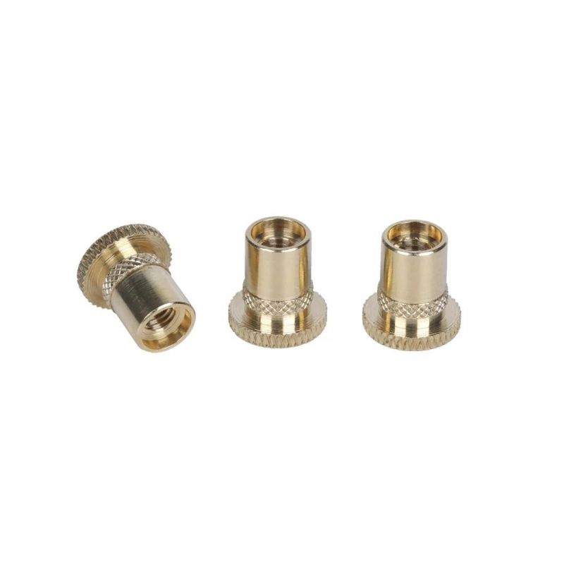 Slotting Nut, Brass Nut, Round Nut, Internal and External Thread Nut