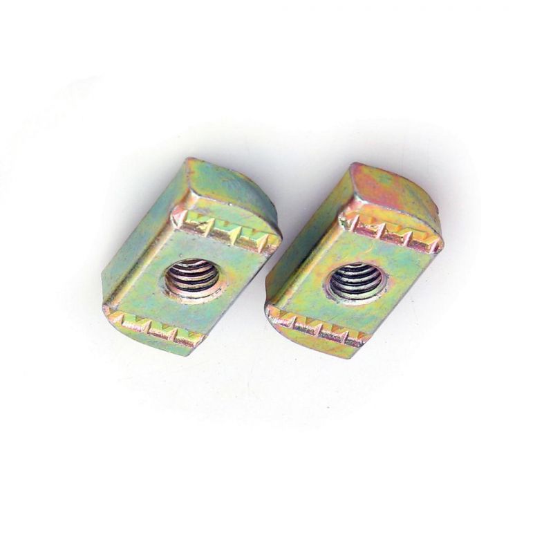 Zinc Plated Galvanized Channel Nut Carbon Steel Spring Nut Without Spring