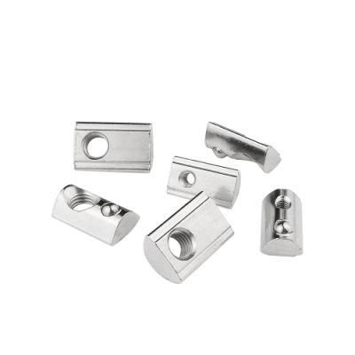 Stainless Steel 304 316 T Slot Nut with Spring Loaded Ball