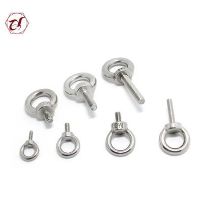 304 Stainless Steel M30 Oval Head Eye Bolt