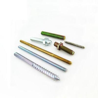 China Wholesale Furniture Fastener Wood Hardware Wood Thread and Metric Thread Stainless Steel Hanger Bolts