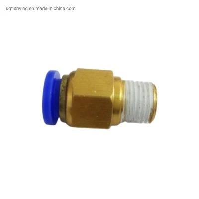 Brass Pneumatic Hose Fitting with 10mm Hose