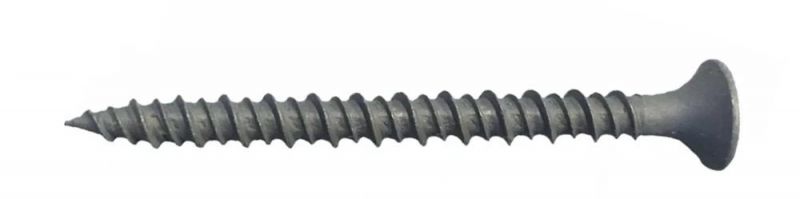 Carbon Steel Small Countersunk Head High-Low Hilo Thread Black Phosphated pH2 Drive Fasteners/Nail /Drywall Screw Made in China