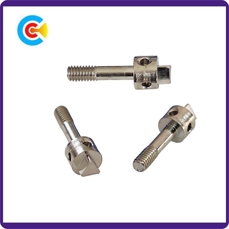 DIN/ANSI/BS/JIS Carbon-Steel/Stainless-Steel 4.8/8.8/10.9/Galvanized Triangle Head Shrink Bar Lead Screw