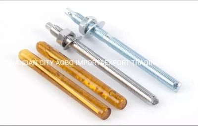 Carbon Stainless Steel Chemical Anchor with Hex Flange Nut Made in China
