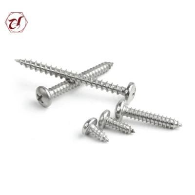 SS316L DIN7981 Pan Head Screw Stainless Steel Tapping Screw