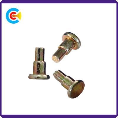 Carbon Steel Connecting Fastener Round/Button Head Step Locating Pins
