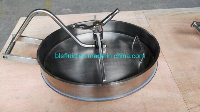 Sanitary Pressure Tank Manway/Manhole in Stainless Steel 316