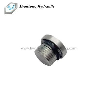 Hose Nipple, Hydraulic Bsp Male Captive Seal Hollow Hex Plug, Hose Fitting