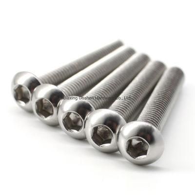 ISO 7380 Stainless Steel Hex Socket Pan Button Head Machine Screws