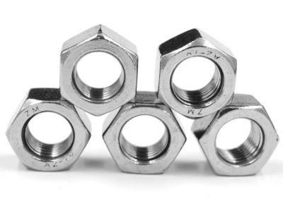 M6 Stainless Steel 304 ISO4032 Hexagon Carbon Steel Stainless Steel Heavy Hex Head Cap Flange Thin Coupling Hex Nut