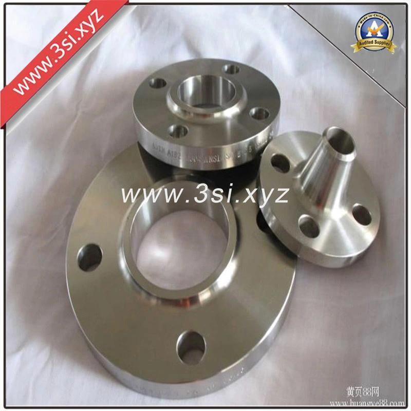 Stainless Steel Forged Flat Welding Flange with Carotid (YZF-E475)