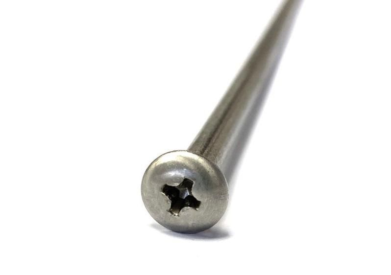 390mm Stainless Steel Truss Head Phillips Extra Long Screws