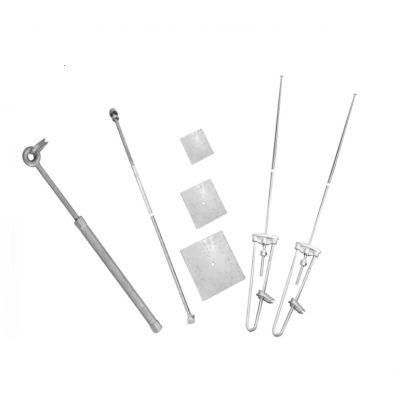 Power Fitting Stay Set Stay Rod with Bow and Thimble