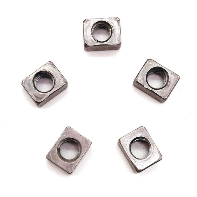 Iron Grade 4.8 Plain M5 M6 Auto Spare Parts Rectangle Square Nut