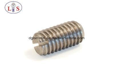 High Quality Slotted Set Screw with Flat Point