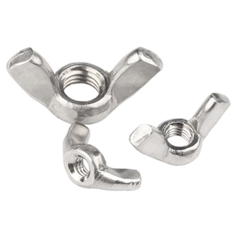 A2 A4 Stainless Steel Butterfly Wing Nut