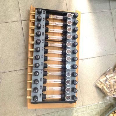 12 in and 12 out /12 Port Plastic Injection Water Manifold Mold