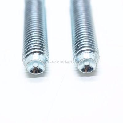 Galvanized Carbon Steel Zinc Plated Square Head Set Screws Carburization