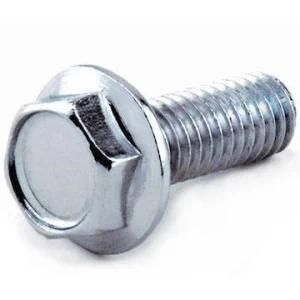 Steel Flange Hex Head Bolt DIN6921
