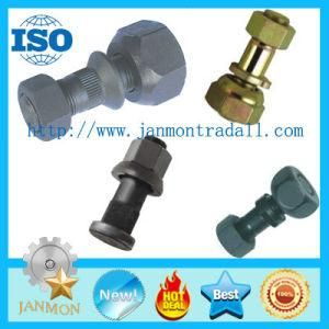 Auto Hub Bolt, Automotive Bolts, Front Wheel Bolt with Nut, High Tensile Hex Bolt with Nut Grade 10.9