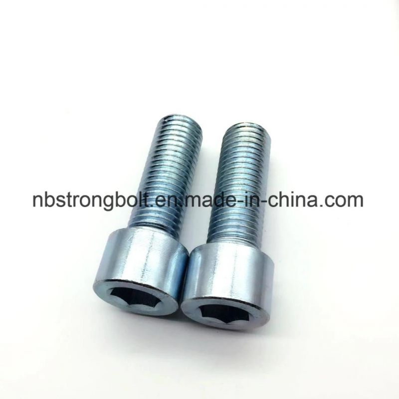 Hexagon Socket Head Cap Screw DIN912 Grade 8.8 with White Zinc Plated Cr3+