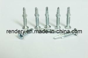 Csk Head with Ribs Self Tapping Screw