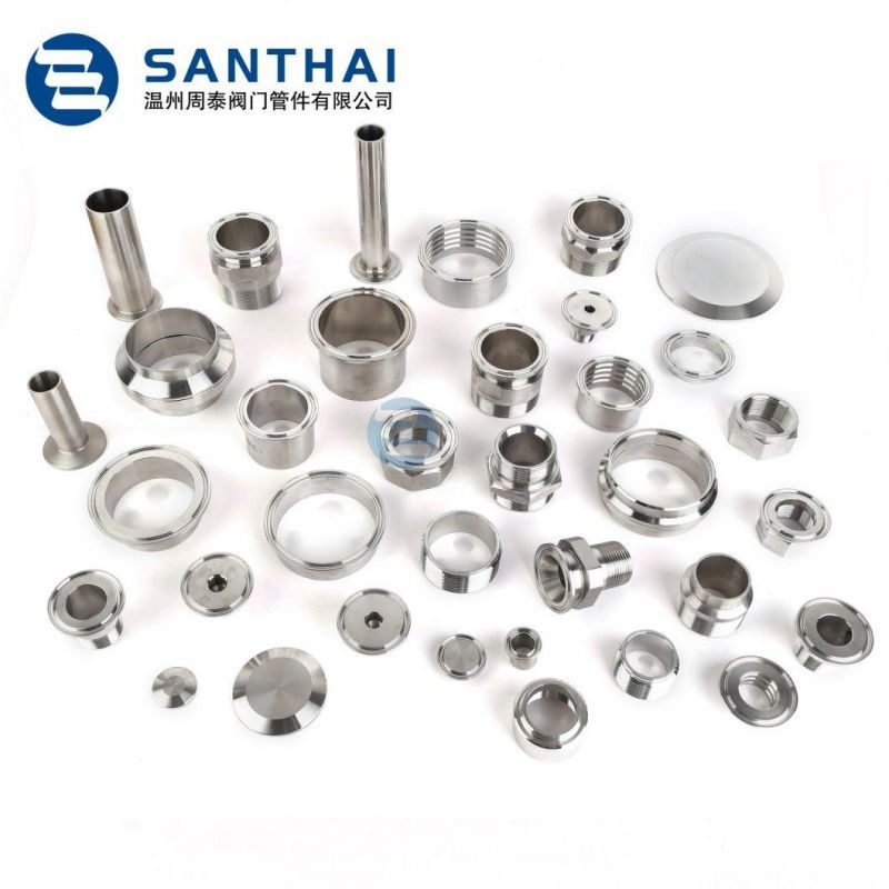L14am7 Series Stainless Steel Sanitary 3A Fittings Long Weld Clamp Ferrules