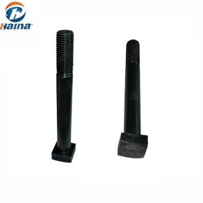 Black Coating Carbon Steel Quadrangle/Square Head Bolt