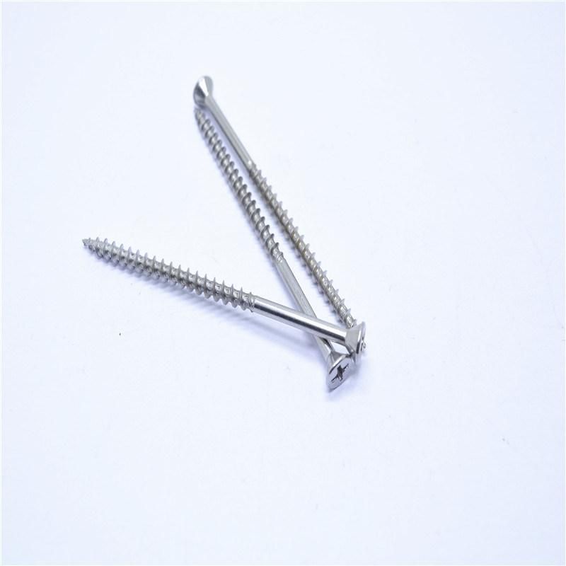 Phil Flat Head Chipboard Screw 4 Ribs with Type17