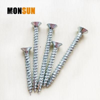Csk Head Pozidriv Turbo Thread Zinc Plated Jetting Screws