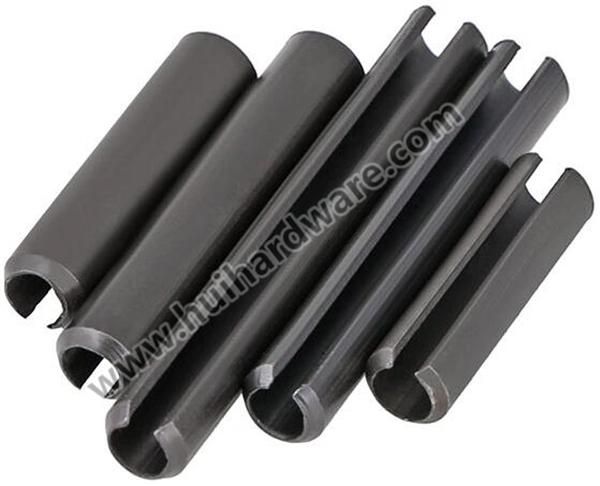 High-Quality Elastic Cotter Pin Positioning Spring Cylindrical Pin Hollow Pin GB879 Steel in Black