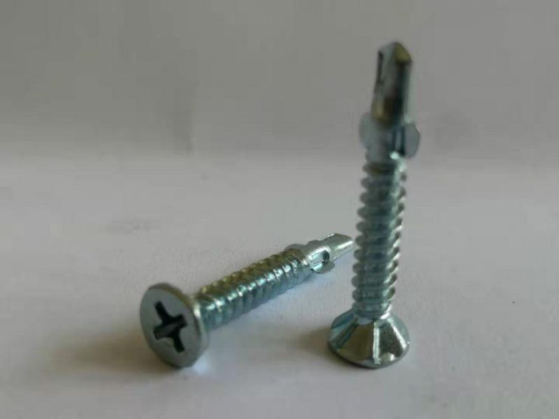 Csk HD Self Drilling Screw W/ Wings&Six Ribs Under HD for Thailand Market (hardware&fasteners)